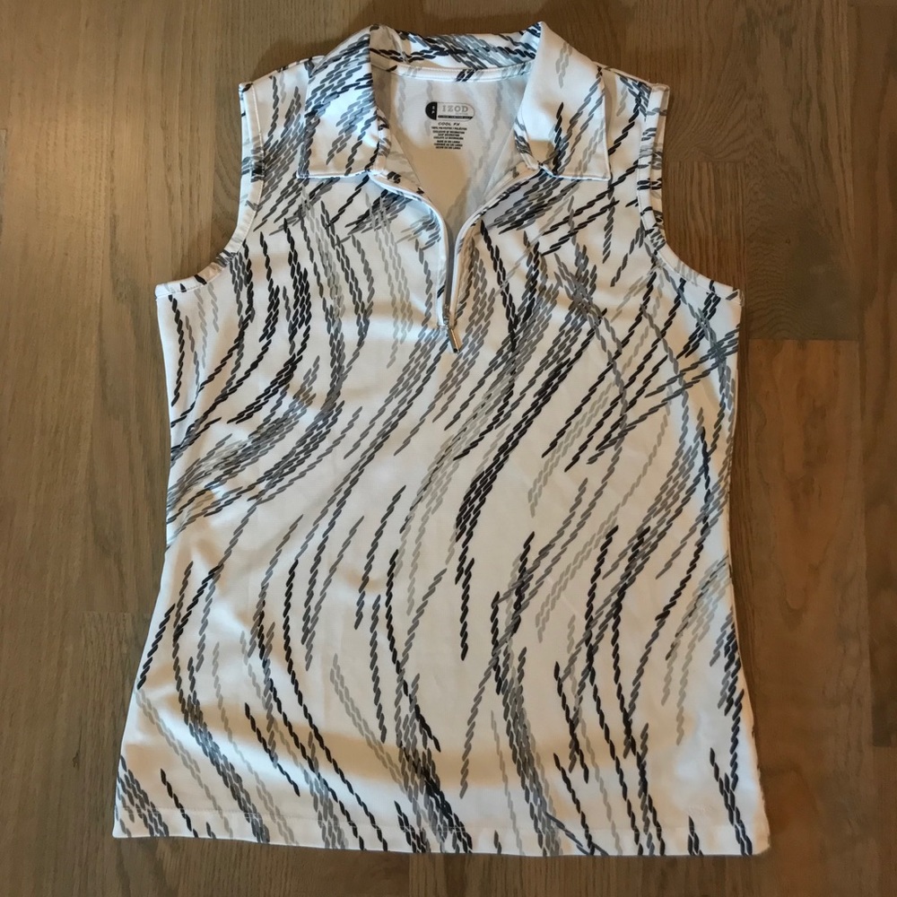 Izod Tennis or Golf Sleeveless Polo - Small